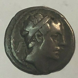 Seleukid Kingdom AR Drachm Antiochus IV 