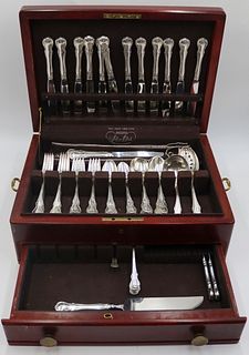 STERLING. Towle French Provincial Flatware Set.