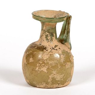 Ancient Roman Glass Jug c.2nd century AD. 