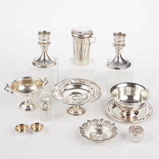 Grp: 11 Pieces of Sterling Silver