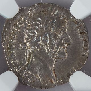 Coin Roman Silver Denarius Antoninus Pius 138-161 CE