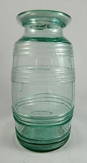 Fruit jar - Cohansey Glass Barrel