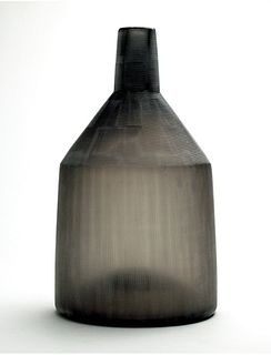 Grooved Funnel vase