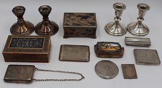 SILVER. Assorted Silver Objects d'Art.