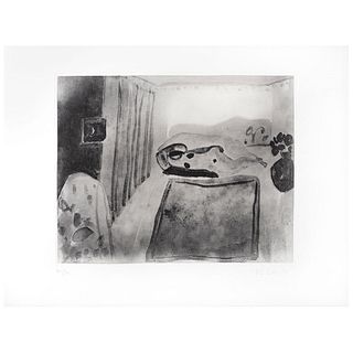 JOY LAVILLE, Untitled, Signed, Aquatint 30 / 30, 7.8 x 10.2" (20 x 26 cm)
