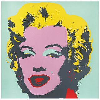 ANDY WARHOL, II.23: Marilyn Monroe, Stamp on back, Serigraphy without print number, 35.9 x 35.9" (91.4 x 91.4 cm), Certificate