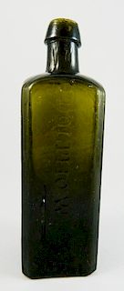 Udolpho Wolfe's Gin Bottle