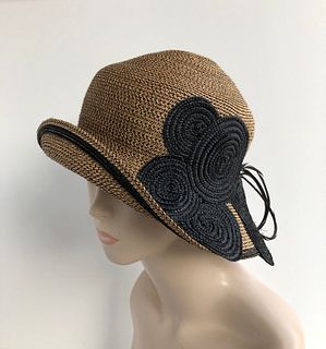 Circle Cloche, with goose biot feathers
