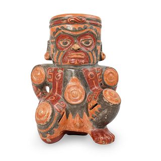 Pre-Columbian Style Ceramic Effigy