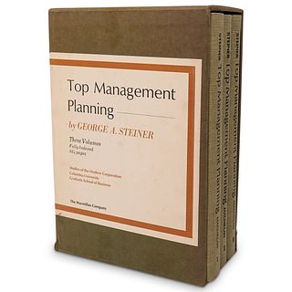 (3 Pc) Set of Top Management Planning Books