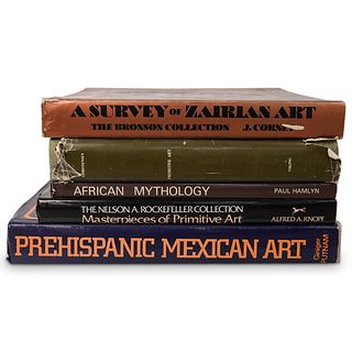 (5 Pc) Set of Prehistoric and African Art Books