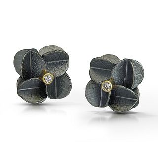 Mini Cube Urban cluster earrings