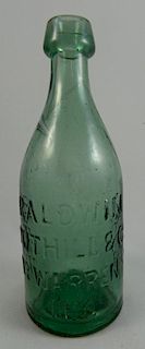 Soda round bottle - Baldwin Tuthill & Co