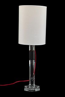 BACCARAT CRYSTAL "ABYSSE" TABLE LAMP