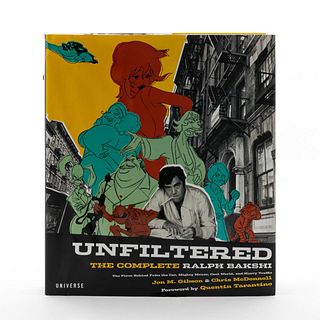 RALPH BAKSHI, "UNFILTERED" SIGNED & INSCRIBED BOOK
