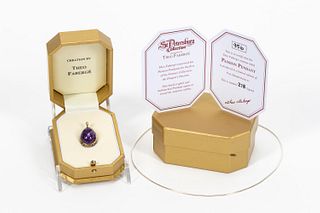 THEO FABERGE "PASSION PENDANT" NECKLACE