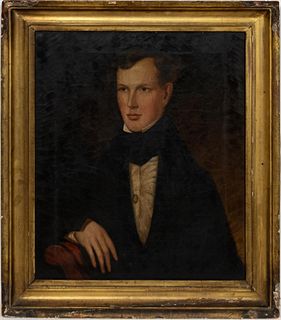 GEORGE COOKE, PORTRAIT OF A YOUNG MAN