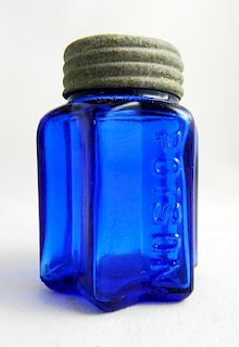 Poison cobalt star bottle