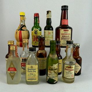 Spirits - 12 miniature bottles