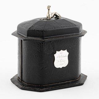 HEWITT'S TOBACCO PRESENTATION BOX, CIRCA 1852