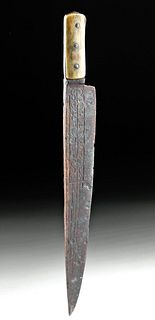 18th C. Mexican Colonial Steel Belduque / Side Knife