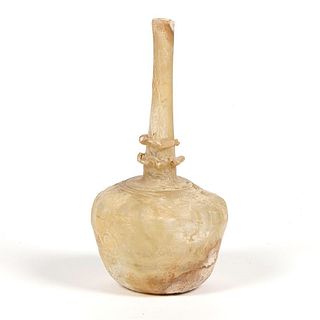 Ancient Islamic Glass Sprinkler Bottle c.8th century AD. 