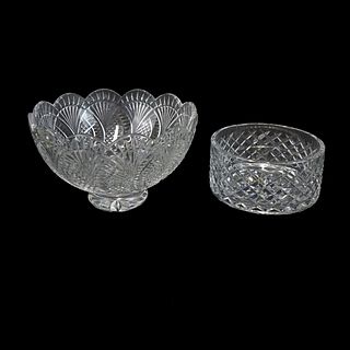 Two (2) Vintage Waterford Cut Crystal Bowls