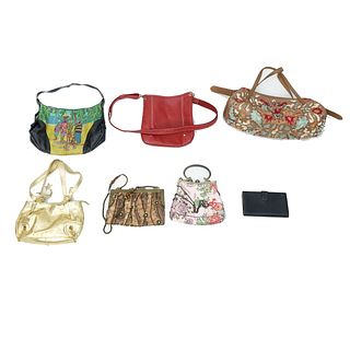 Eight (8) Ladies Assorted Bags and Wallet