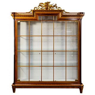 French Empire Style Display Cabinet