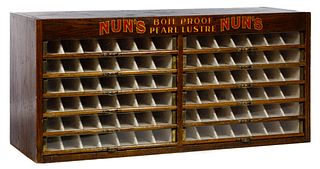 Nun's Boil Proof Pearl Luster Spool Cabinet