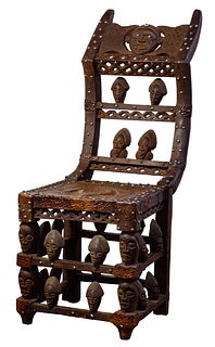 African Tshokwe Chair