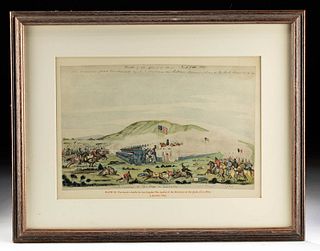 Framed William H. Meyers Battle for Los Angeles, 1847