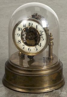 Eureka electromagnetic clock, dome - 10 1/2'' h.