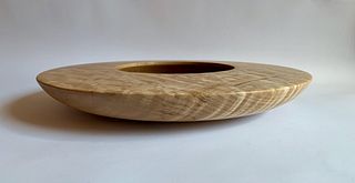 Wood Bowl-Flame Quilted Maple