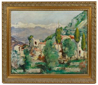 John Trubee (American, 1895-1964) Oil on Canvasboard