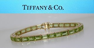 Vintage Tiffany & Co 18k Yellow Gold Bracelet