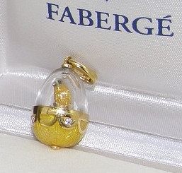 Rare Limited Edition Faberge Egg Pendant
