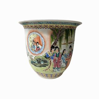 20th Century Chinese Porcelain Flower Pot