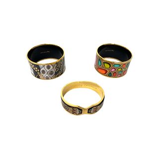 (3) Frey Wille Assorted Bangles