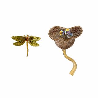Flower and Dragonfly Fashion Accessories