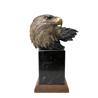 Eagle Bronze Sculpture "Mike Curtis"