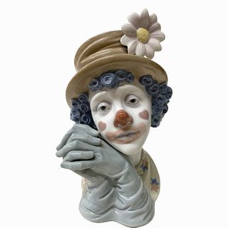 Lladro Clown Head "Melancholy"