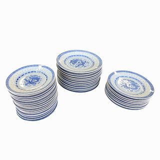 (37)Piece 20th Century Chinese Porcelain Tableware