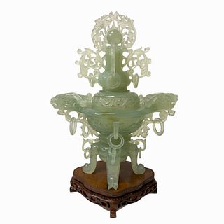 20th Century Chinese Jade Sculpture