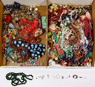 Costume Jewelry with Sterling Silver Assortment