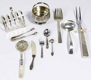Sterling Silver Hollowware and Flatware Assortment
