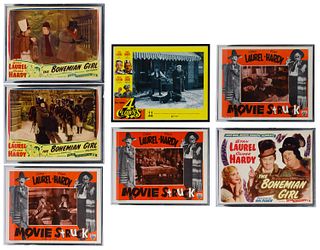 Laurel and Hardy Lobby Card Assortment