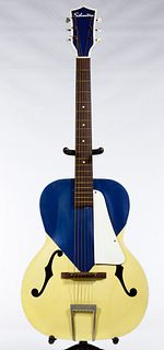 Silvertone Kentucky Blue Acoustic Guitar