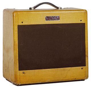Fender 1954 Deluxe Amplifier and Cover