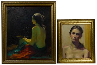 Lucille Talbot (20th Century) Oil on Canvas